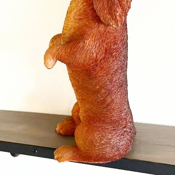 Dachshund Sculpture by Furr-ever Welcome by Hamilton Collection - Picture 9 of 11